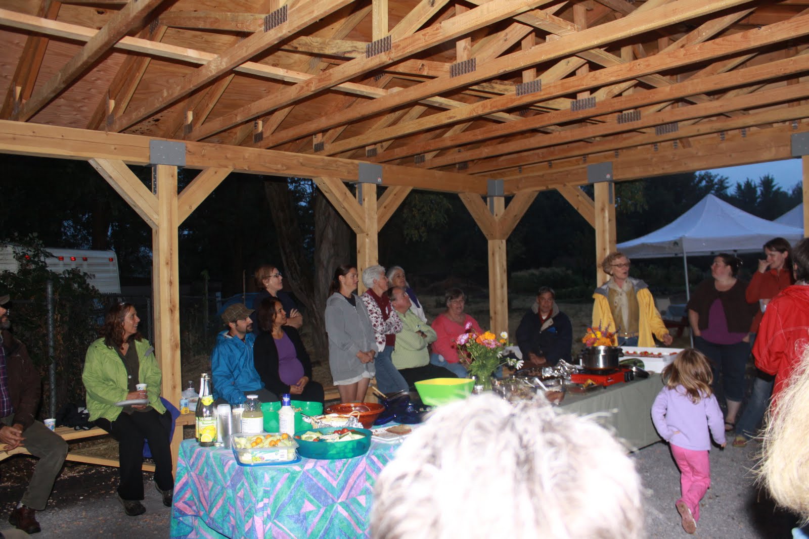 Yreka Community Gardens Outdoor Pavilion for the Yreka Community Garden
