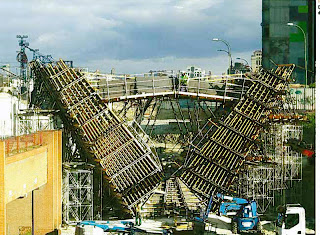 VIADUCTO SOBRE LA CALLE COMERCIO (MADRID) 25 Montaje+de+la+Pila+1