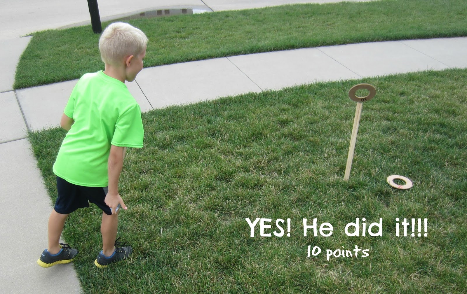 Relentlessly Fun, Deceptively Educational Outdoor Ring Toss Game