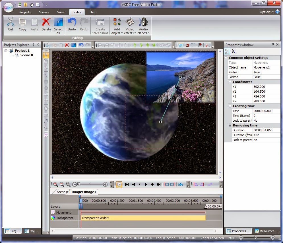 تحميل برنامج تحرير و تصميم الفيديو VSDC Free Video Editor