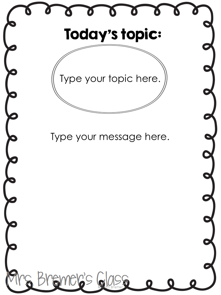 Morning Messages for young learners to reinforce literacy and reading skills. Tons of options, and it's all editable! Common Core aligned. A perfect way to begin each day of the school year! #morningmessages #morningmessage #literacy #reading #kindergarten #backtoschool #teachingideas #education #phonics