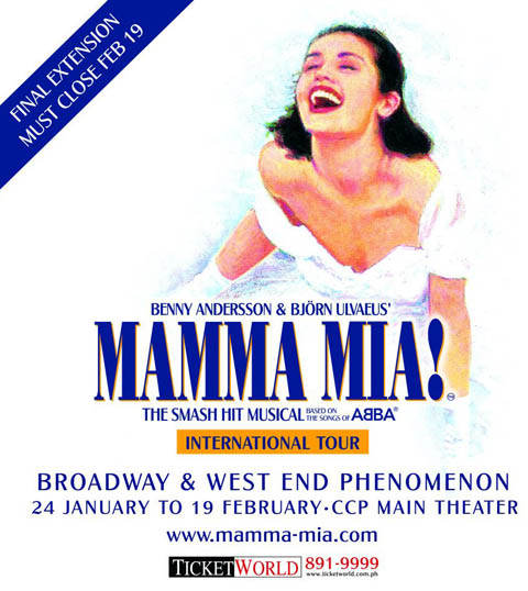 MAMMA MIA Live in Manila 2012