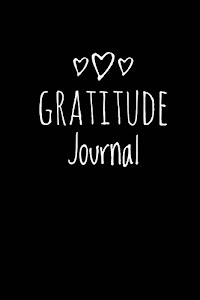 Gratitude Journal: Personalized gratitude journal, 102 Pages,6" x 9" (15.24 x 22.86 cm),Durable Soft Cover,Book for mindfulness reflection ... care gift or for him or her (Black Cover)