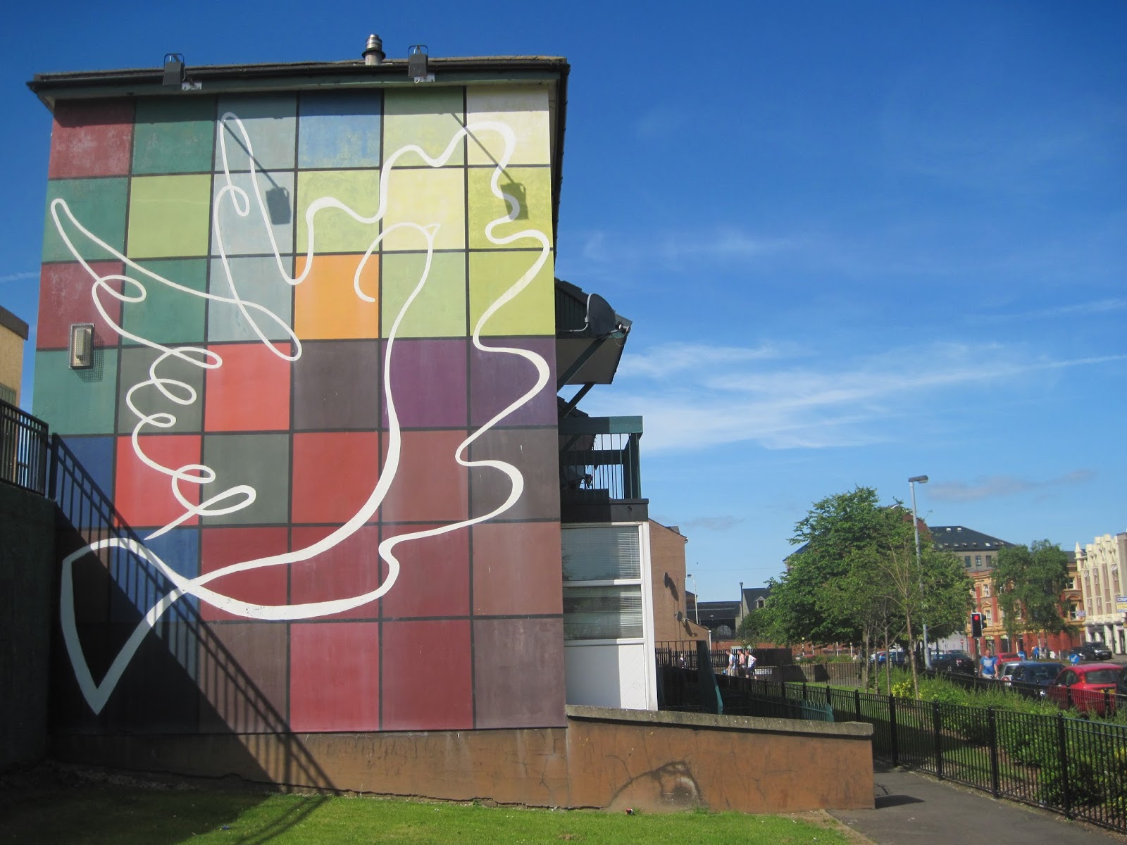 Say something beautiful or be quiet Derry Murals