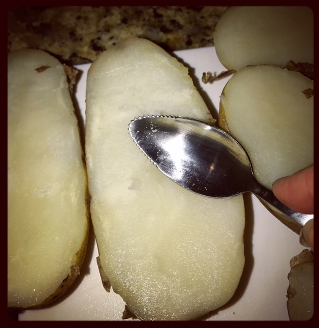 Food Under Pressure Twice Baked Pressure Cooker Potatoes [Instant Pot]