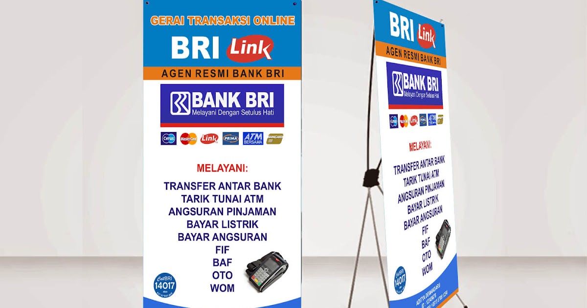 Download dan Cara Membuat XBanner Agen BRILink dengan