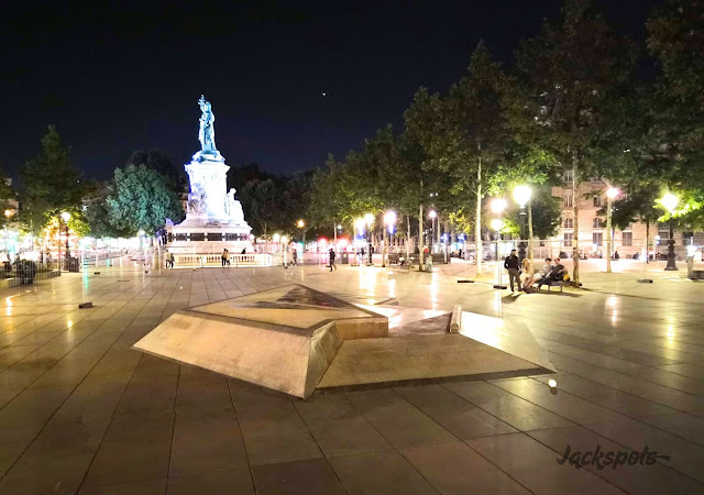 Skate spot République Paris
