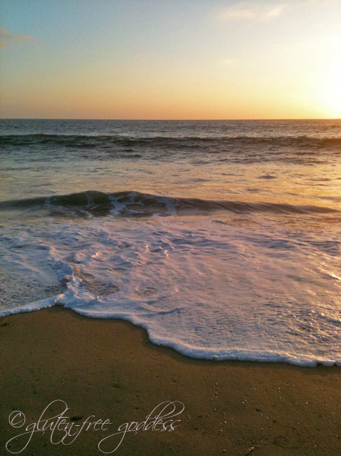 Redondo Beach at sunset