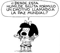 ¡ Gritá mas fuerte Mafalda...