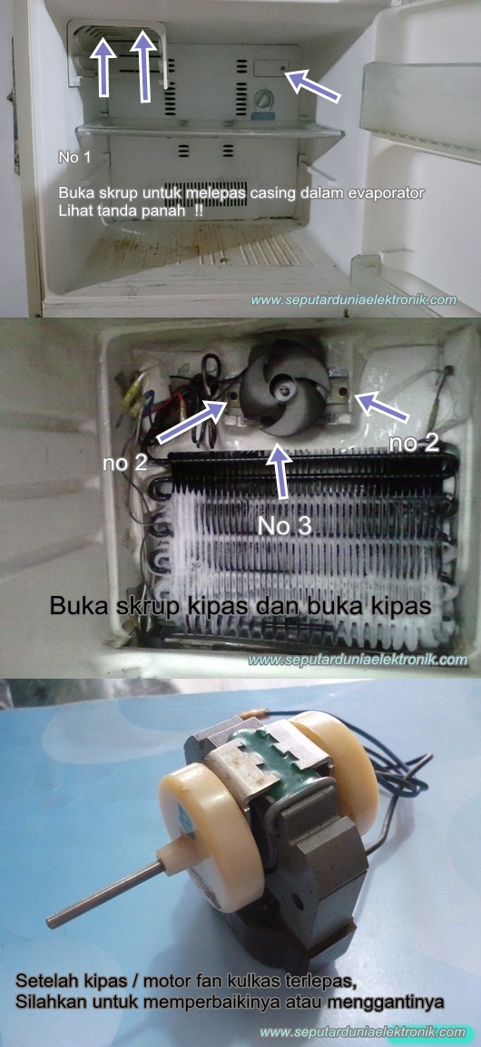 Cara Membuka Kipas Kulkas Bagian Frezzer Atas - Seputar ...