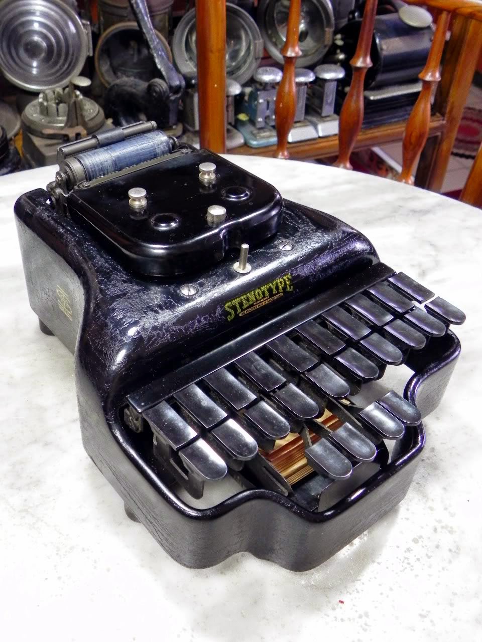 To Labor Less And More American Steno Machine Image Gallery