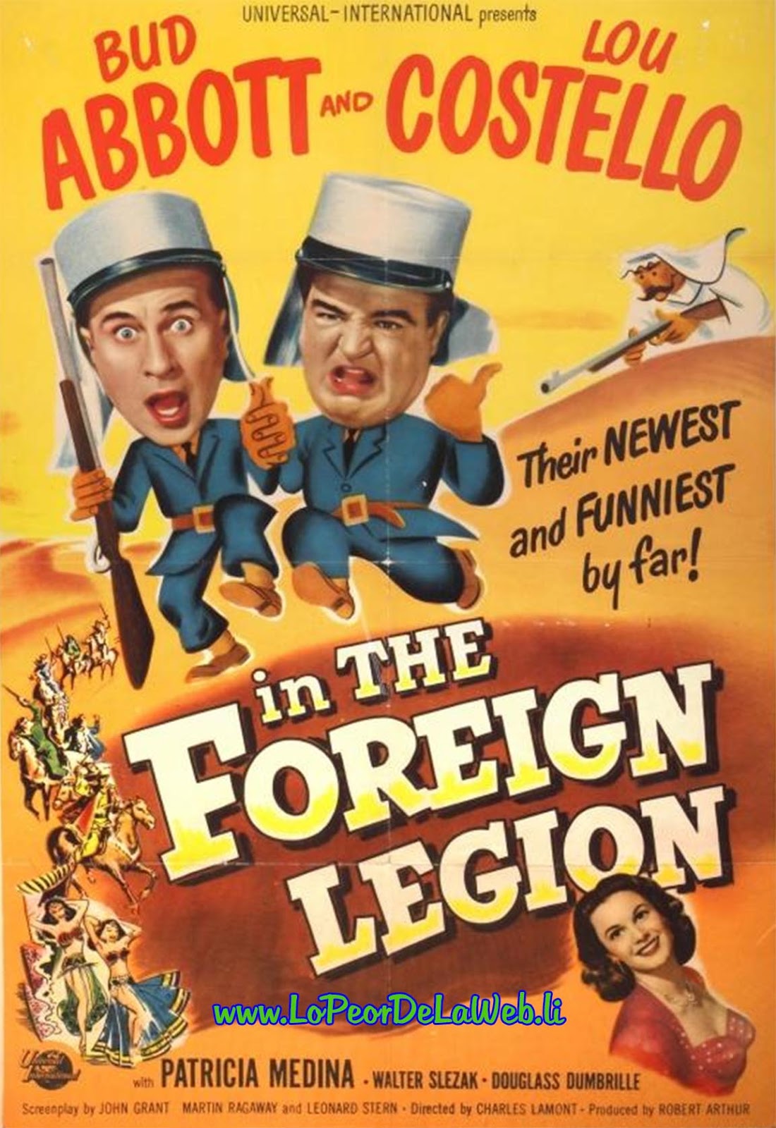 Abbott y Costello en la Legión Extranjera (1950)