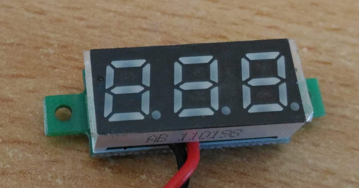 Converting 2 wires cheap voltmeter to 3 wires
