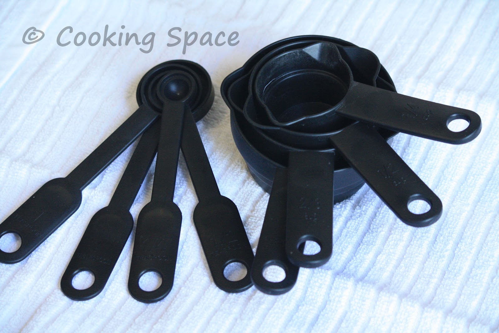 Cooking Space.. Cups to Spoons to Grams