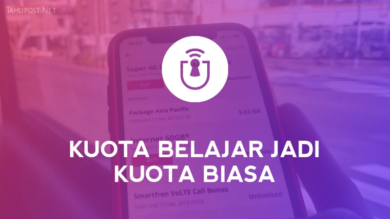 Cara Mengubah Kuota Belajar Kemendikbud Menjadi Kuota Biasa Tahupost Net