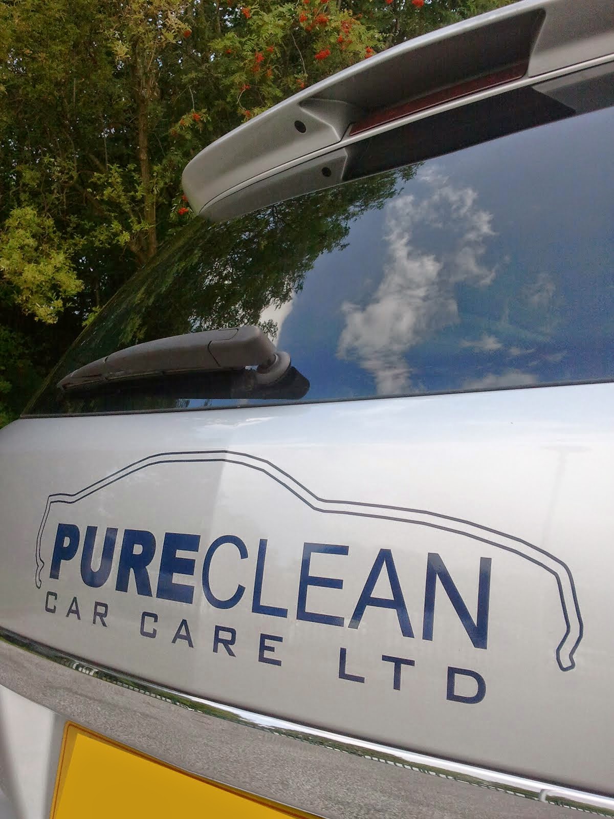 The Green I Signs Blog: Van signwriting for local #darlobiz firm Pure ...