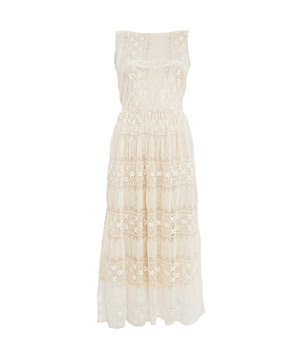 new look cream dress