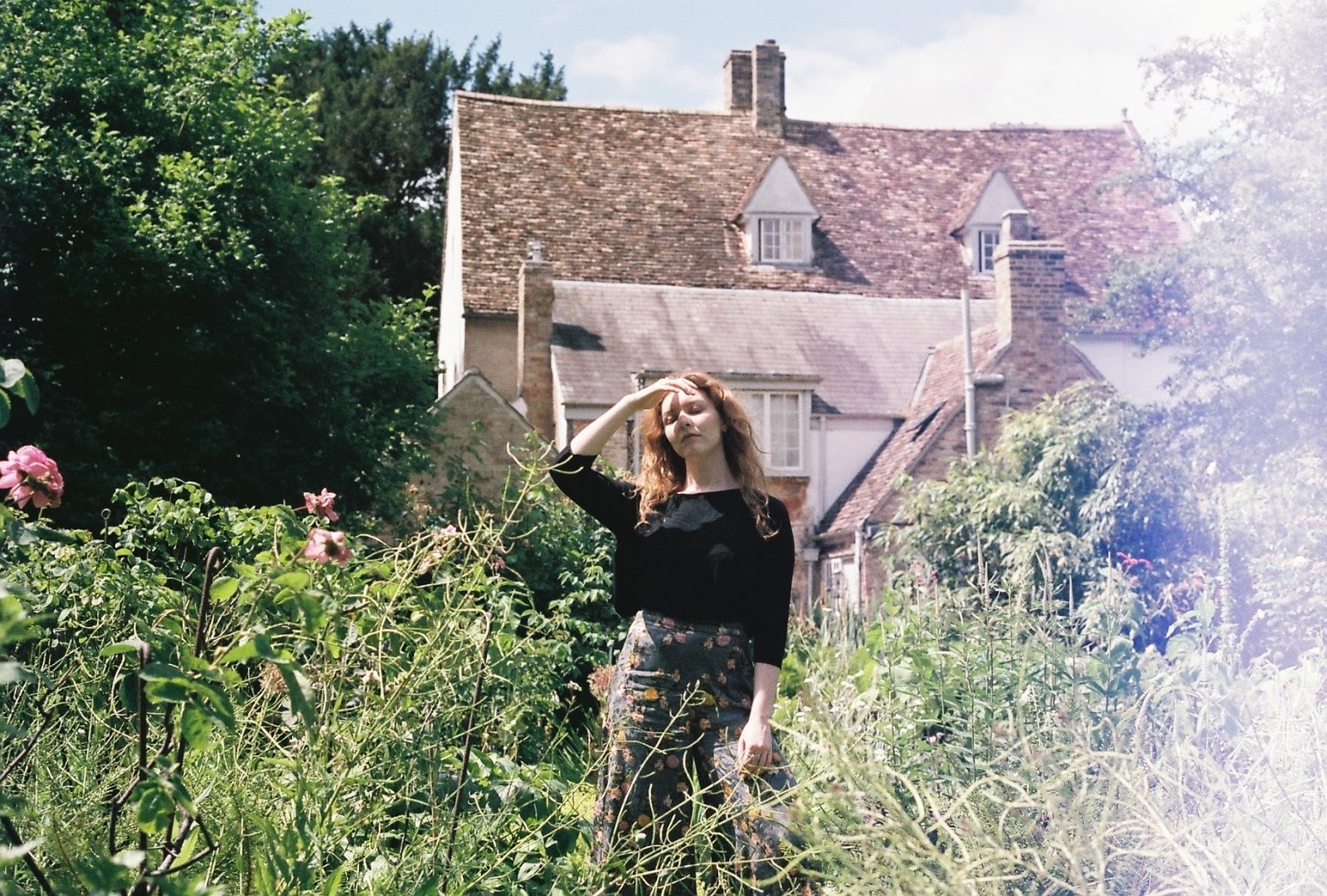 The Manor at Hemingford Grey in 35mm film THE TWINS' WARDROBE