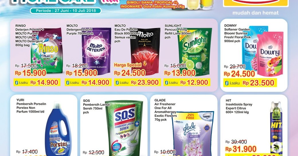 Home Care Fair Indomaret Mei 2020