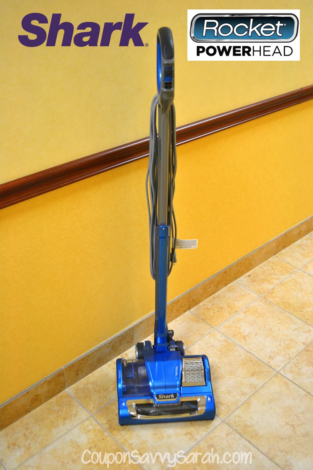 Coupon Savvy Sarah Shark Rocket® Powerhead Vacuum Review Lightweight
