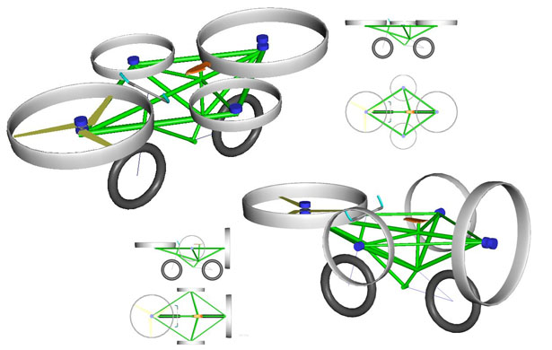 design flying bike
