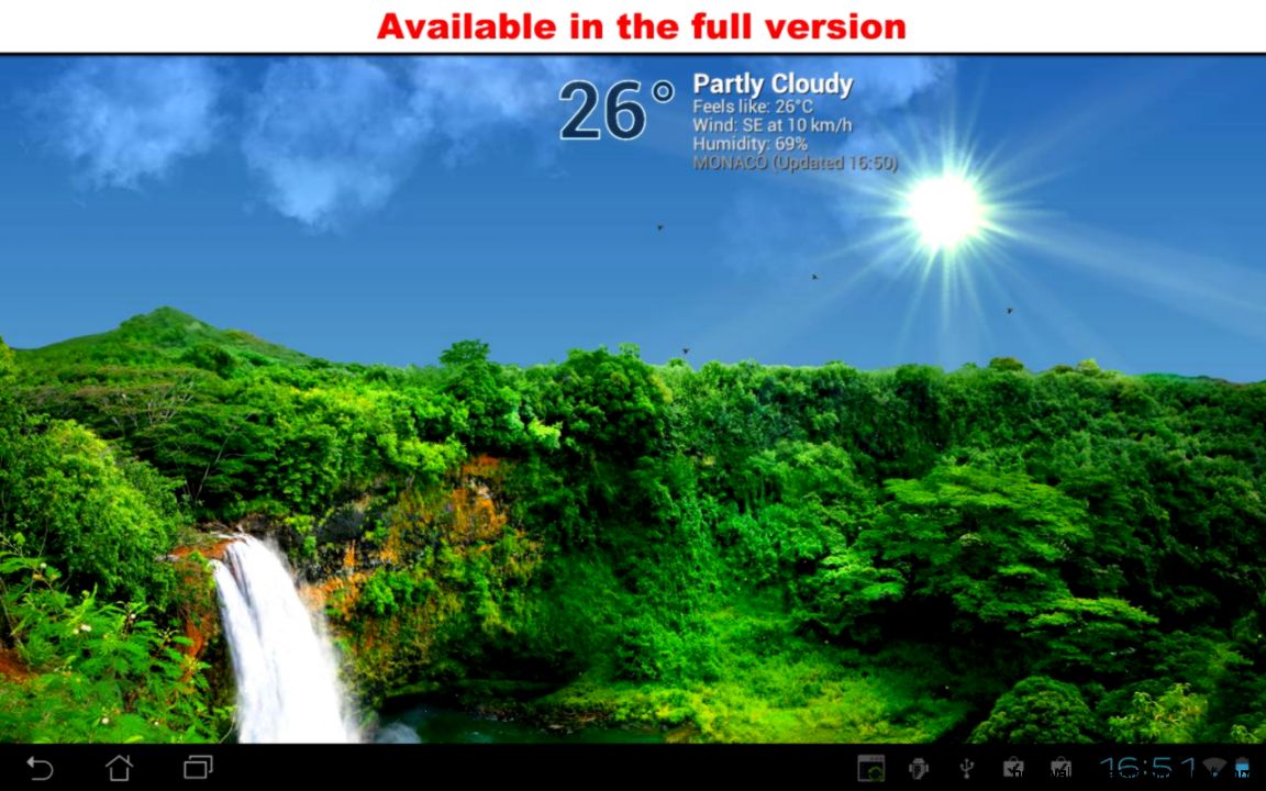 True Weather Waterfalls FREE   Android Apps on Google Play