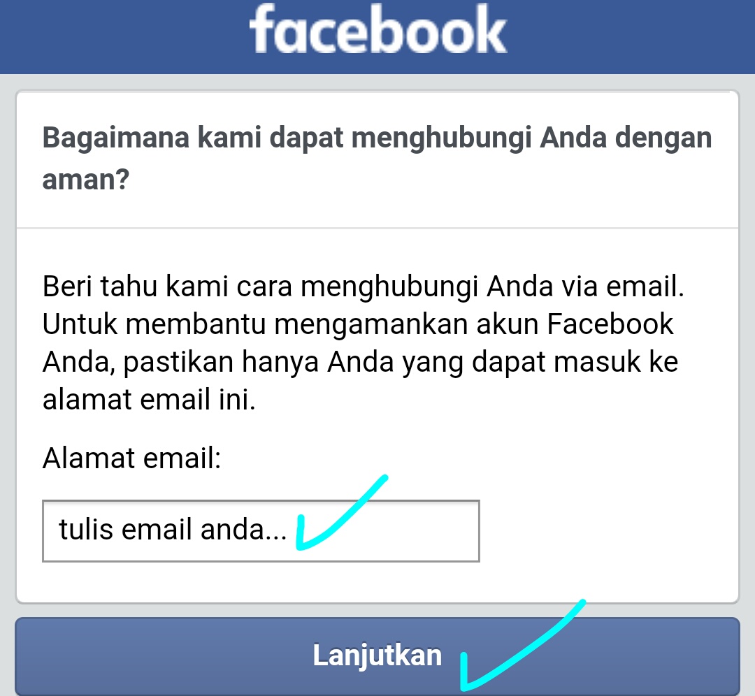 Akun FB Terkunci? Jangan Panik Inilah Cara Mengaktifkan nya - CacaTrik