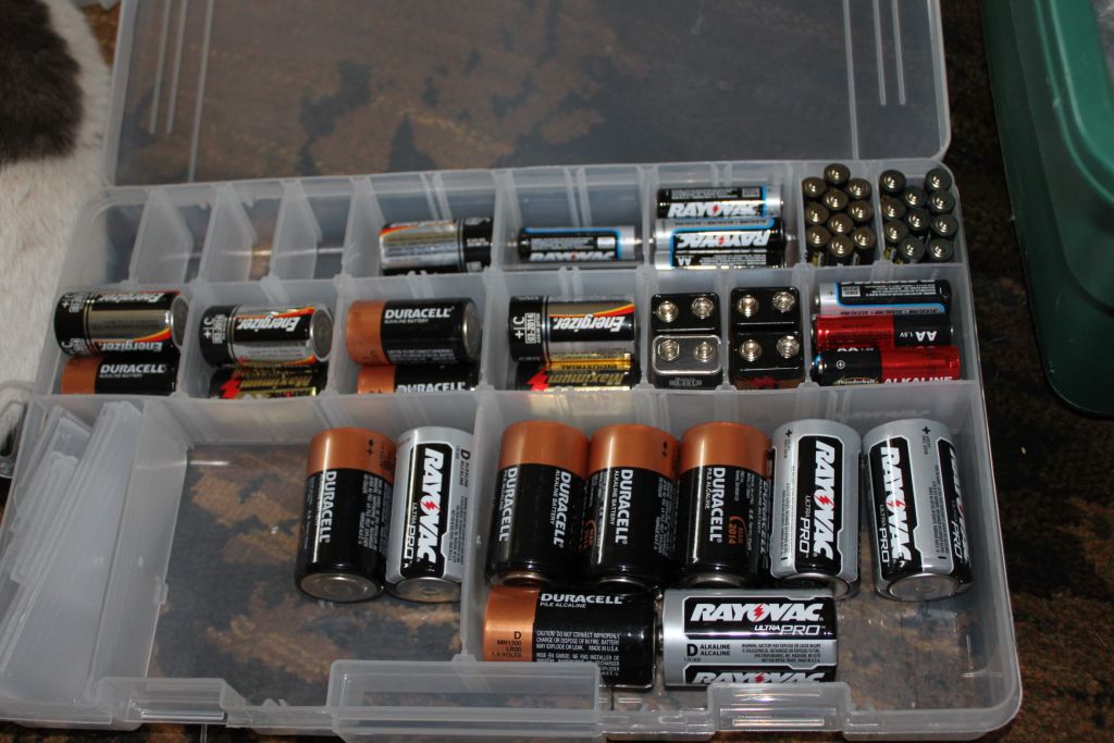 Easy Living the Hard Way Battery Organizer