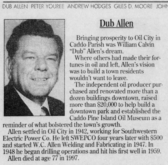 Notable People, Lost Tales, and Facts of Oil City, Louisiana