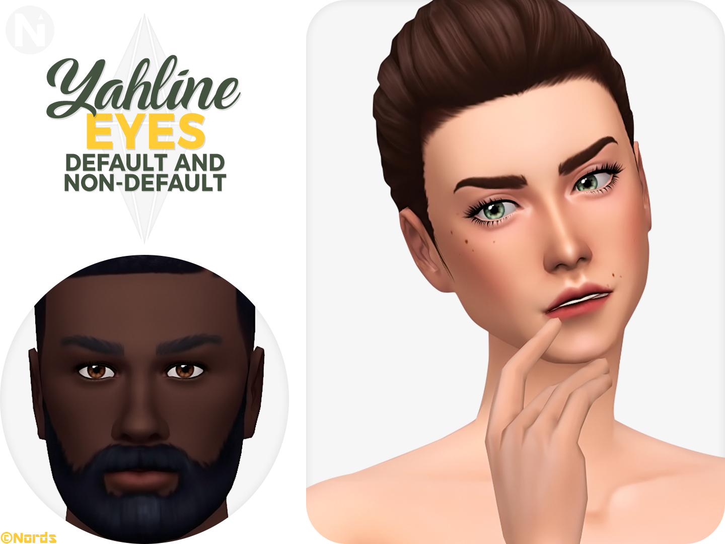 Yahline Sims 4 CC Eyes