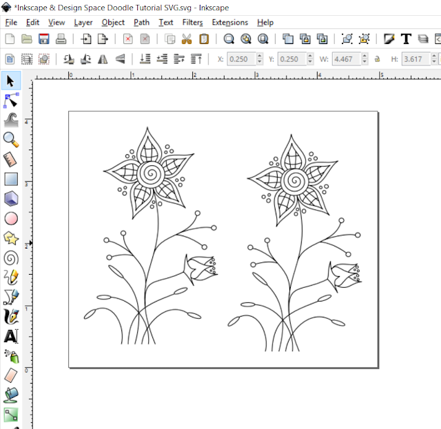 Design Space & Inkscape: How to add a shadow layer to your artwork
