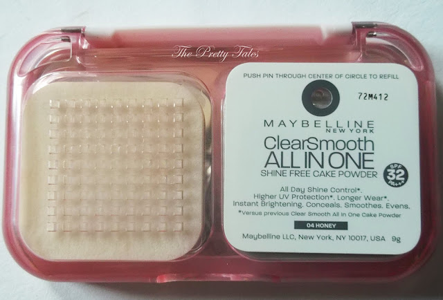 maybelline clear smooth all in one shine free cake powder honey review