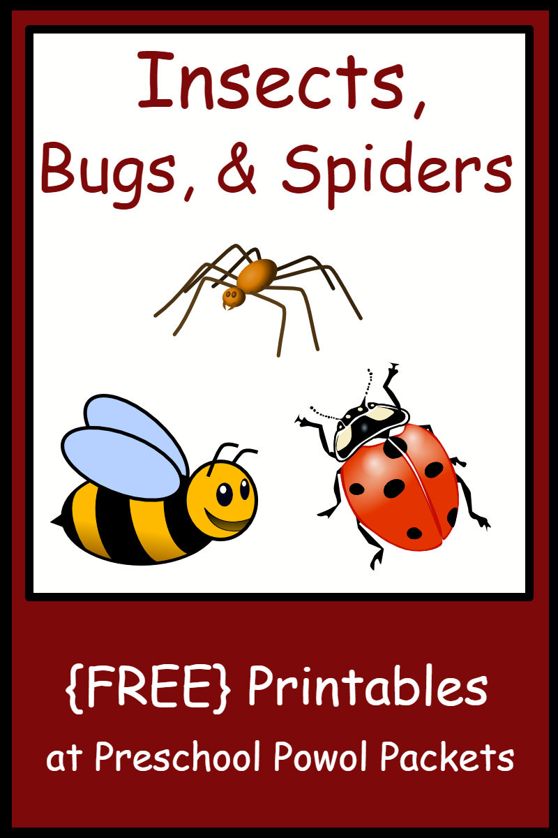 Insect Free Printables