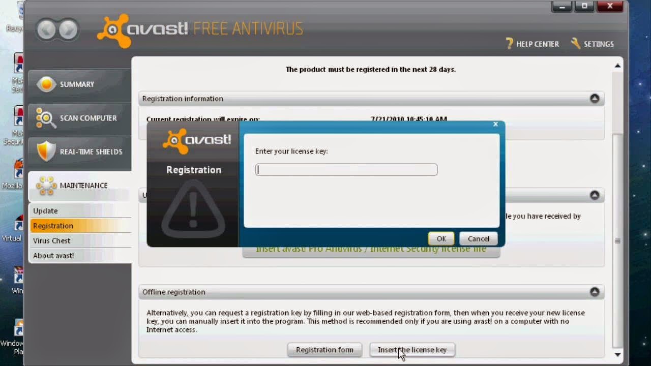 Free antivirus offline setup