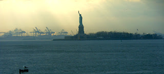 Quotidian New York: Foggy Day on the Staten Island Ferry