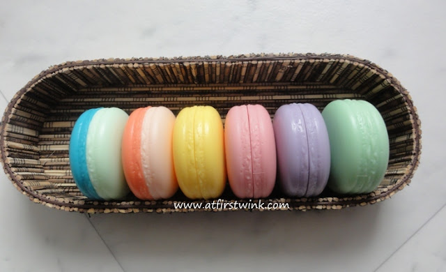 all it's skin macarons in one basket