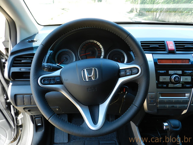 Honda City 2012 - interior - volante