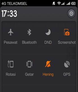 Cara Mengabil Screenshot Layar Xiaomi