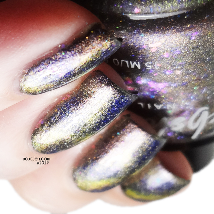 xoxoJen's swatch of KBShimmer Something Wicca This Way Comes
