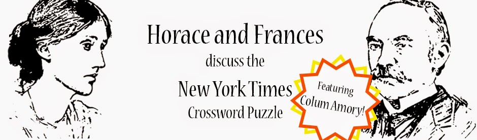 Horace and Frances discuss the New York Times Crossword Puzzle