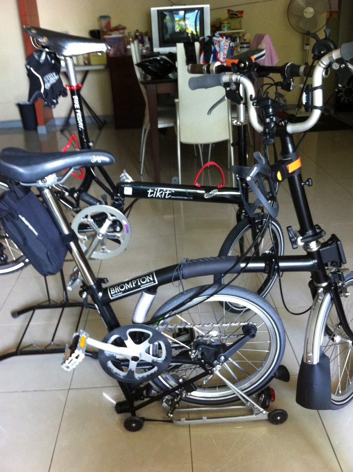 Sherwin David Brompton & Bike Friday Tikit