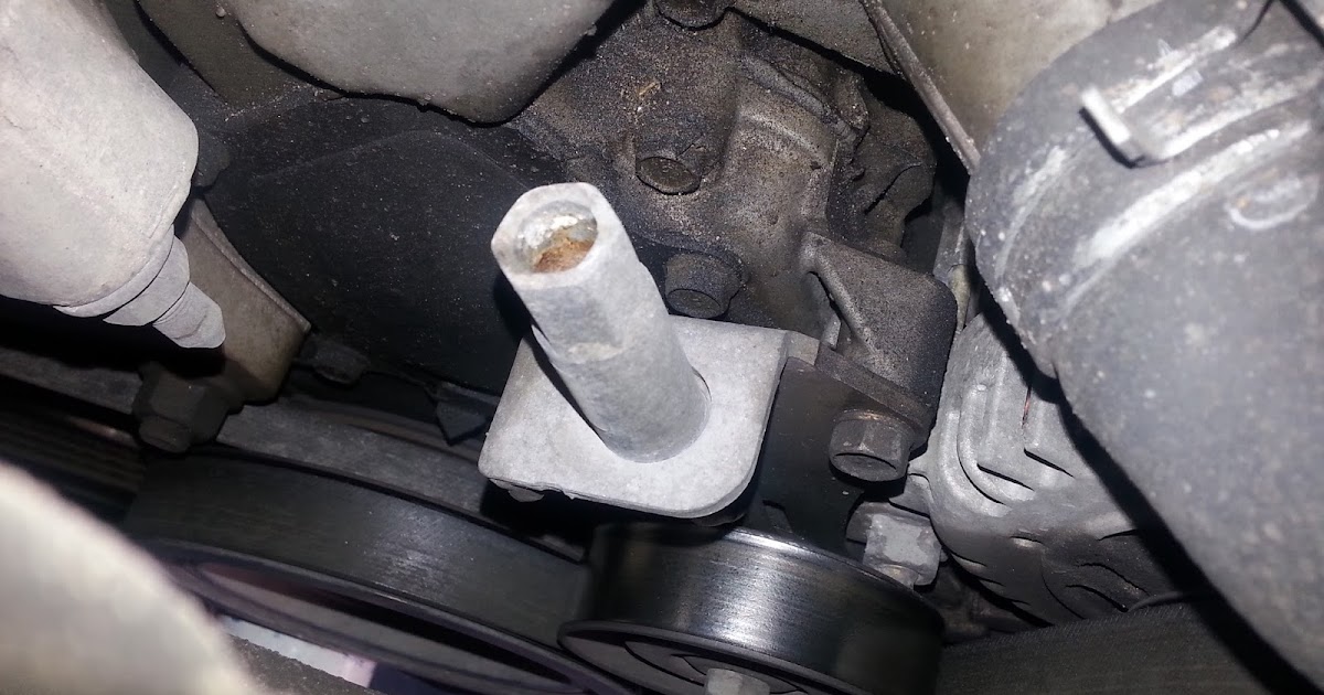 Corolla DIY: DIY Replacing A/C & Alternator Belt Adjuster 2000 Infiniti I30
