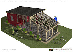 chicken coop plans m106 build construction door building run