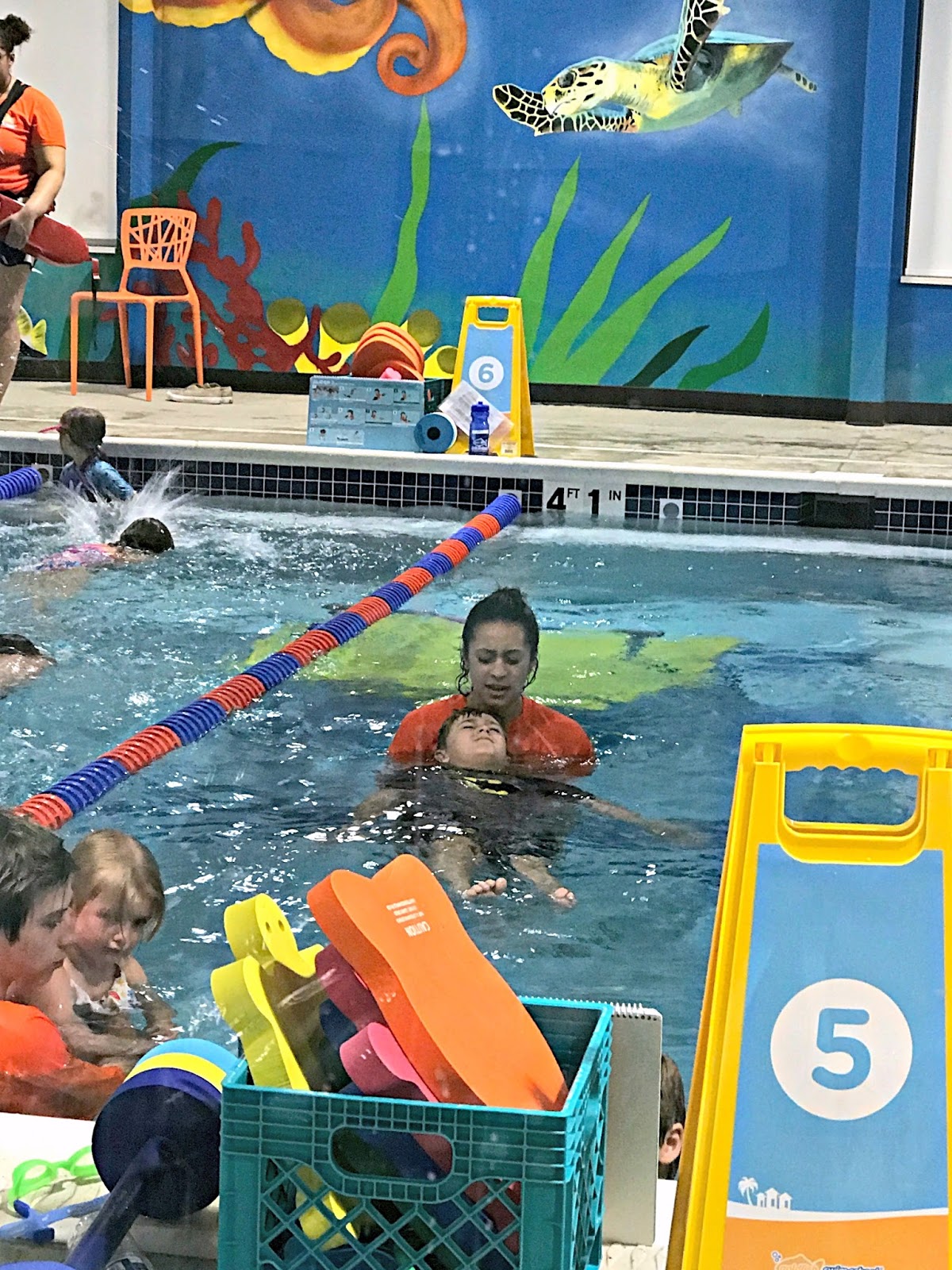 Our First Month at Goldfish Swim School We Got The Funk