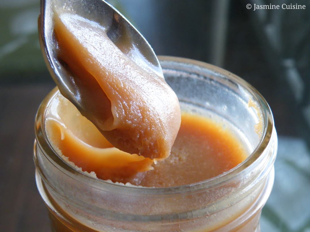 Caramel à la fleur de sel Jasmine Cuisine