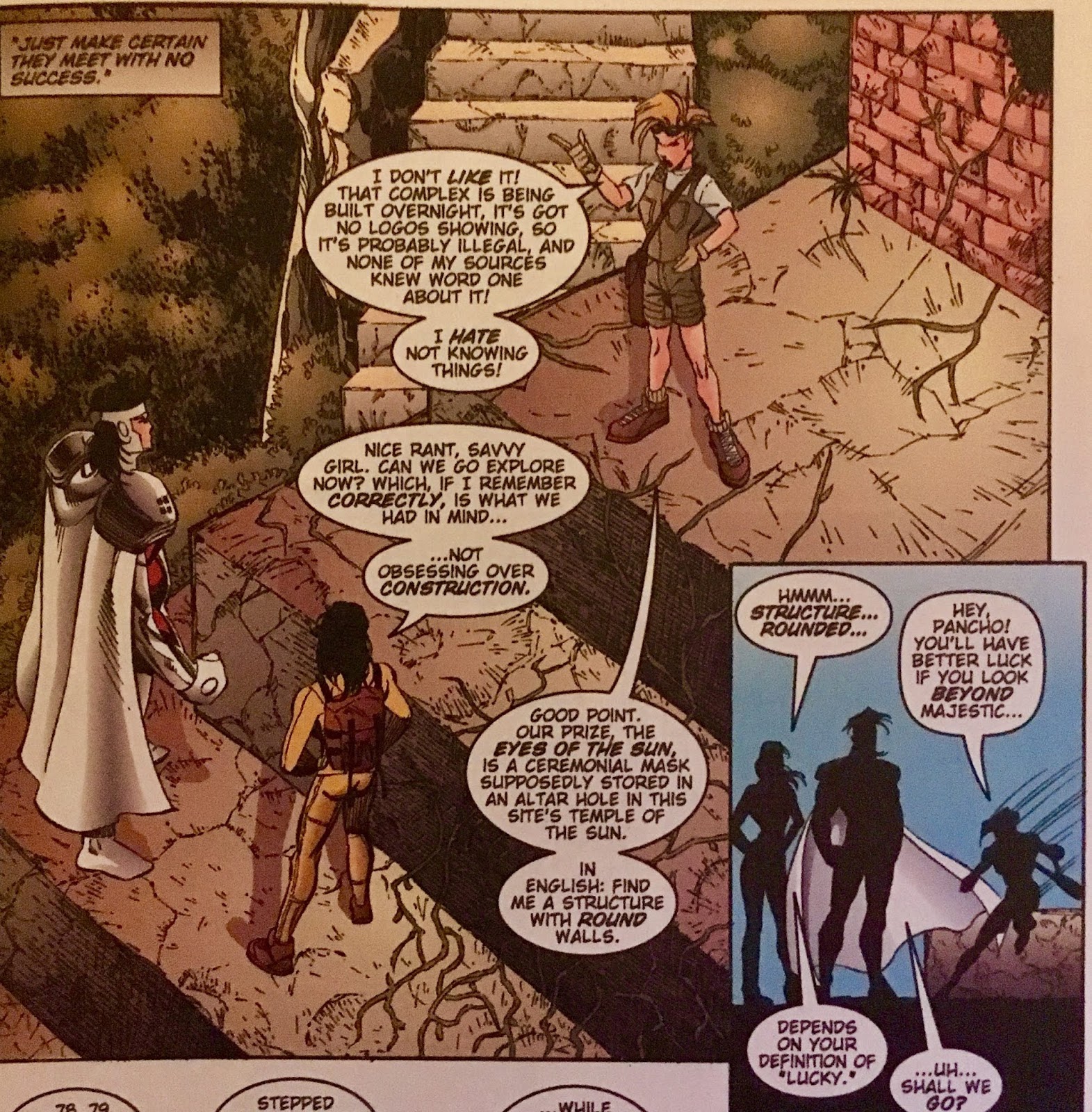 Savant Garde 1 (1997) Chris is on Infinite Earths