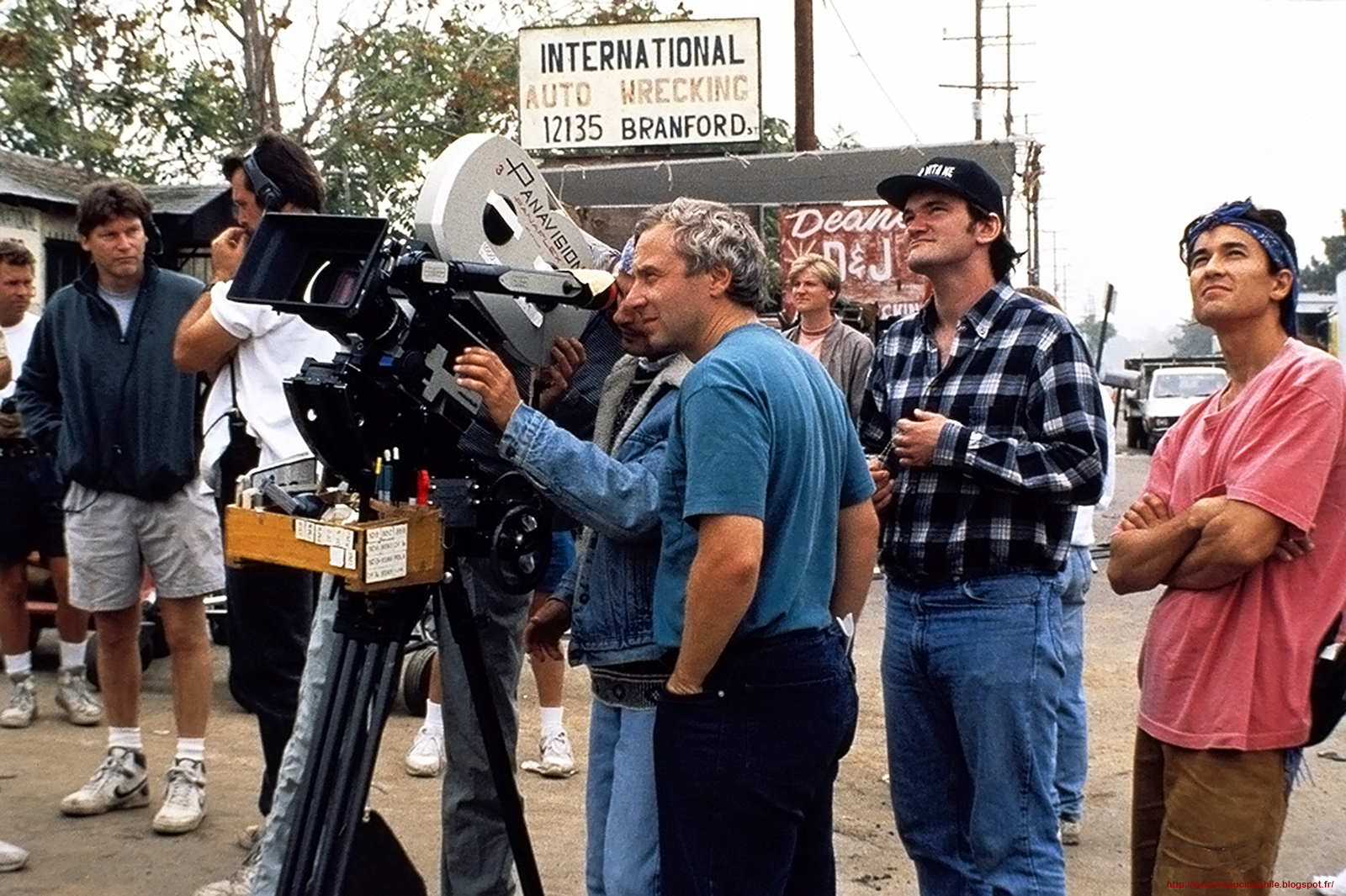 Le nouveau cinéphile 25 photos du tournage de Pulp Fiction.