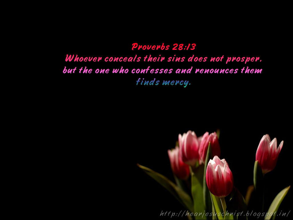 Christian Wallpapers Bible Verse Wallpaper Proverbs 28 13