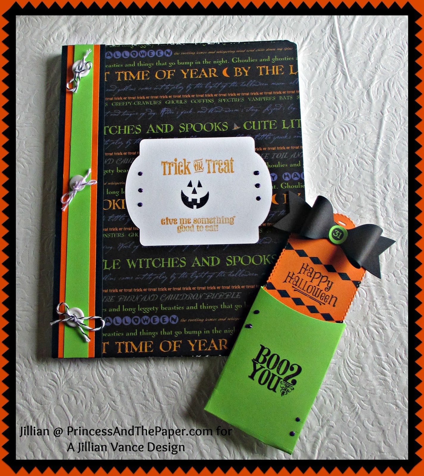 A Jillian Vance Design: Halloween Notebook
