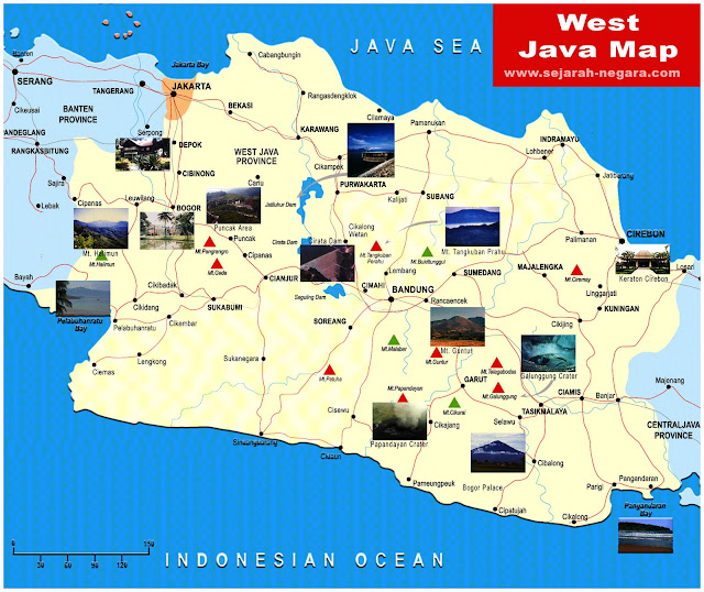 image: West Java map high resolution